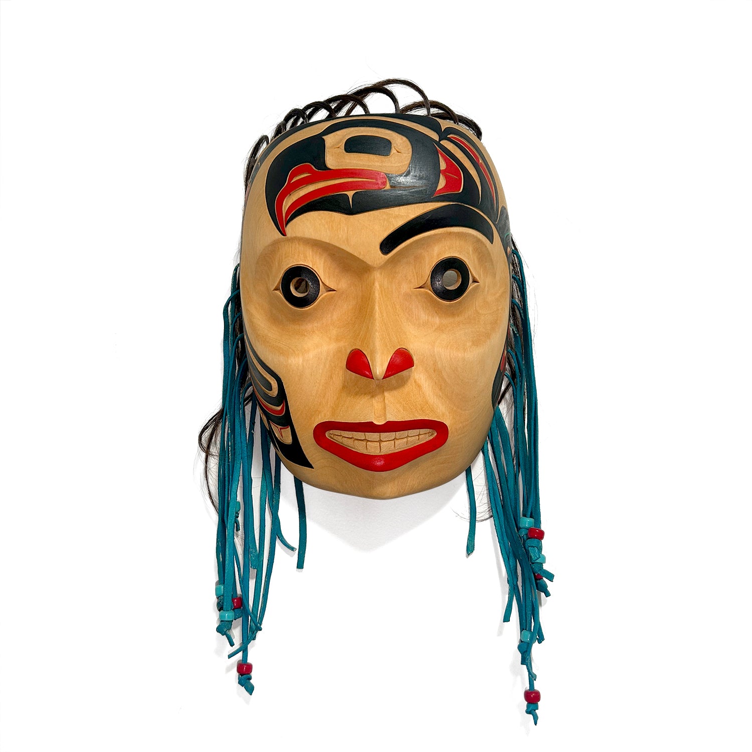 Eagle Portrait Mask by Tlingit artist Eugene Alfred