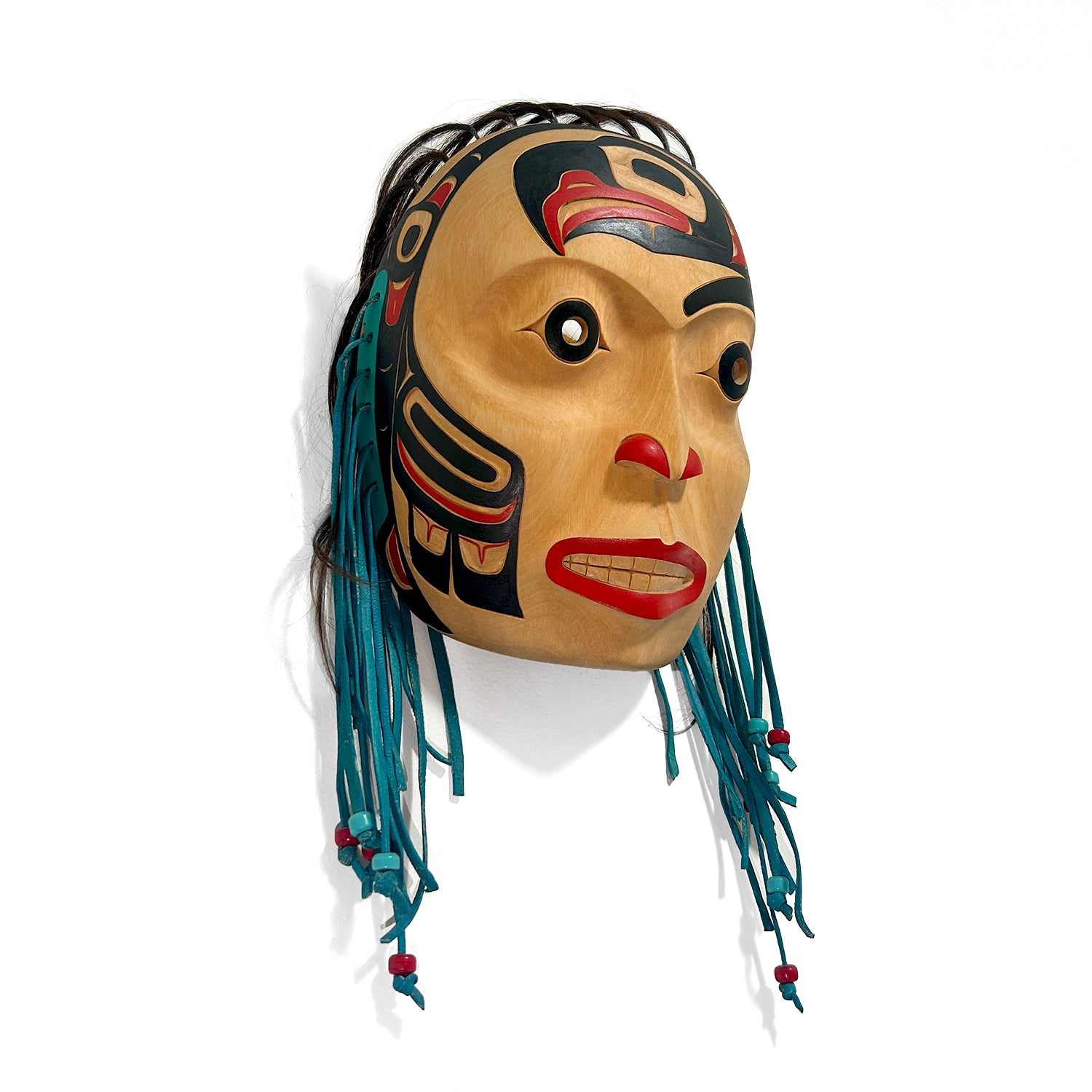 Eagle Portrait Mask by Tlingit artist Eugene Alfred