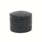 Round Argillite Box by Haida artist Denny Dixon