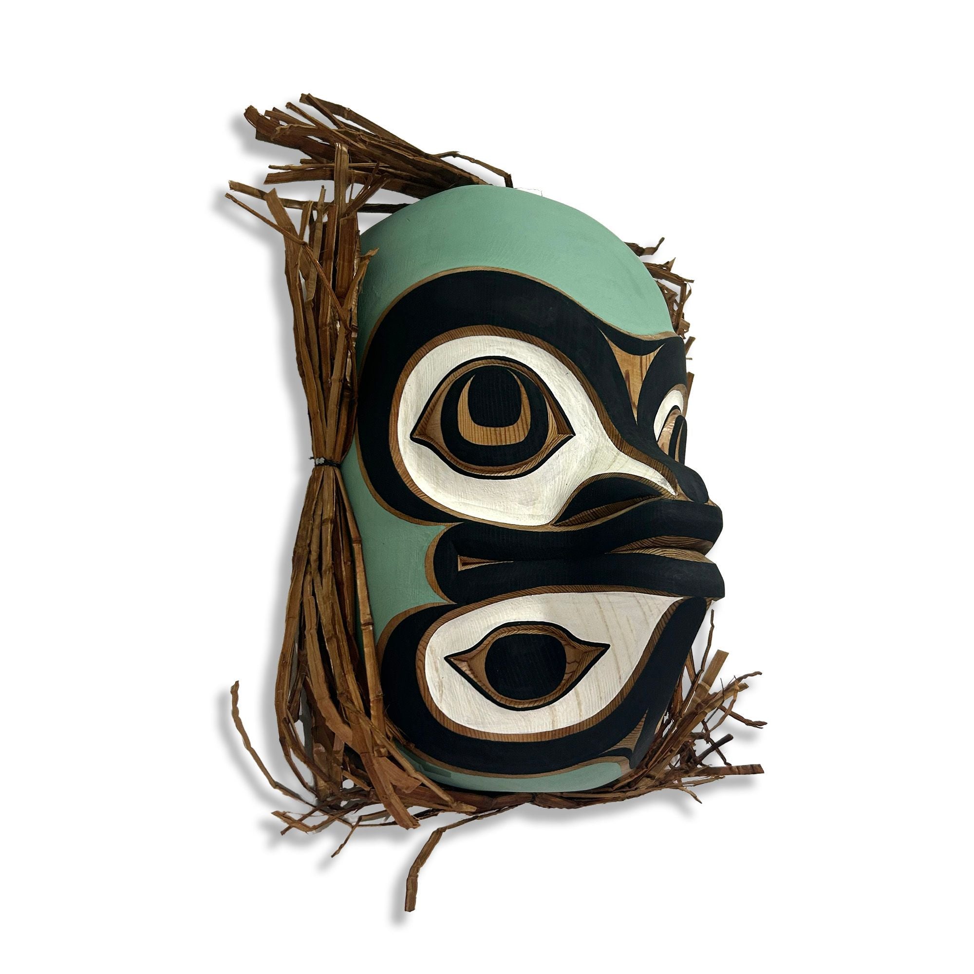 Frog Mask by Kwakwaka'wakw artist Gilbert Dawson