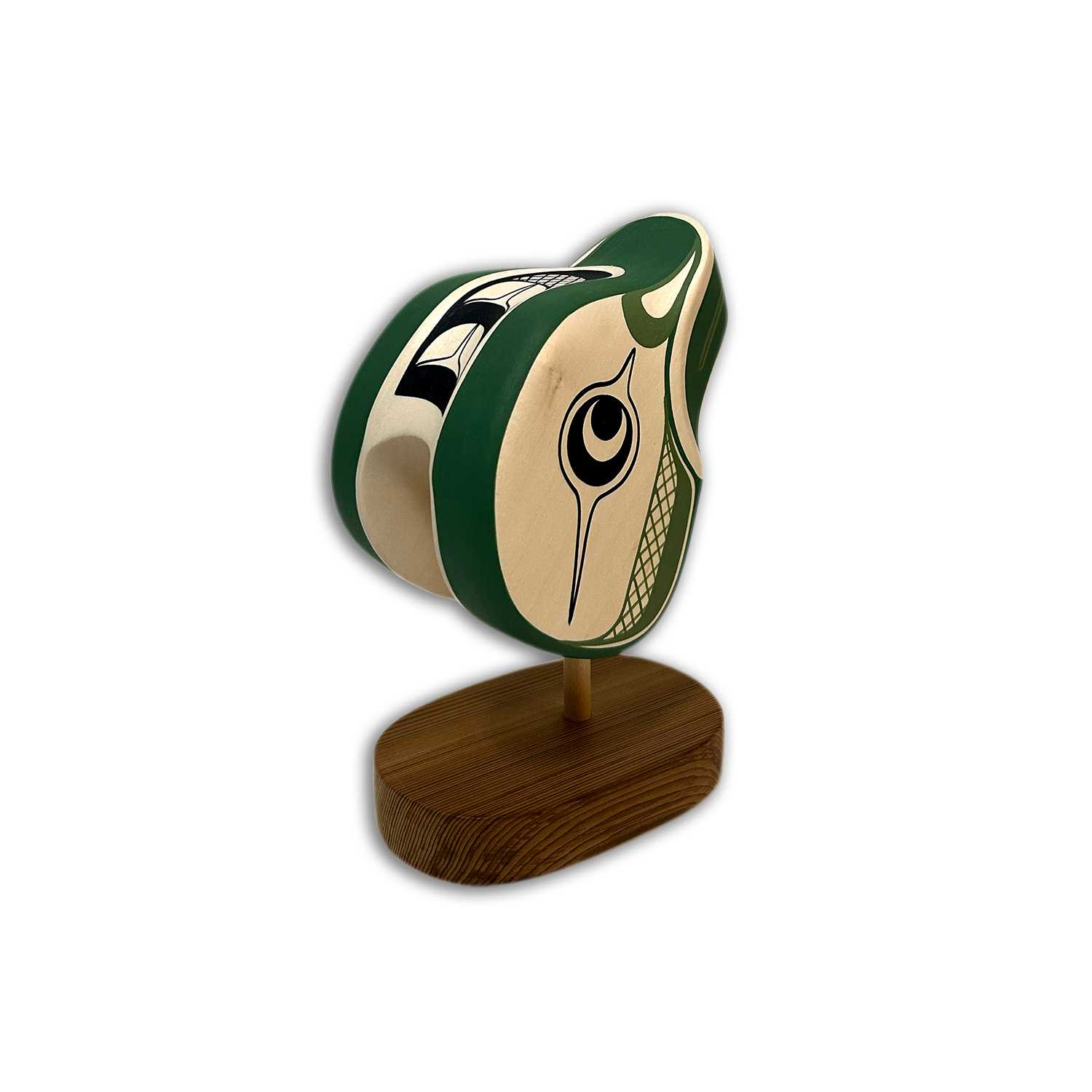 Frog Maskette by Kwakwaka'wakw artist Rod Smith