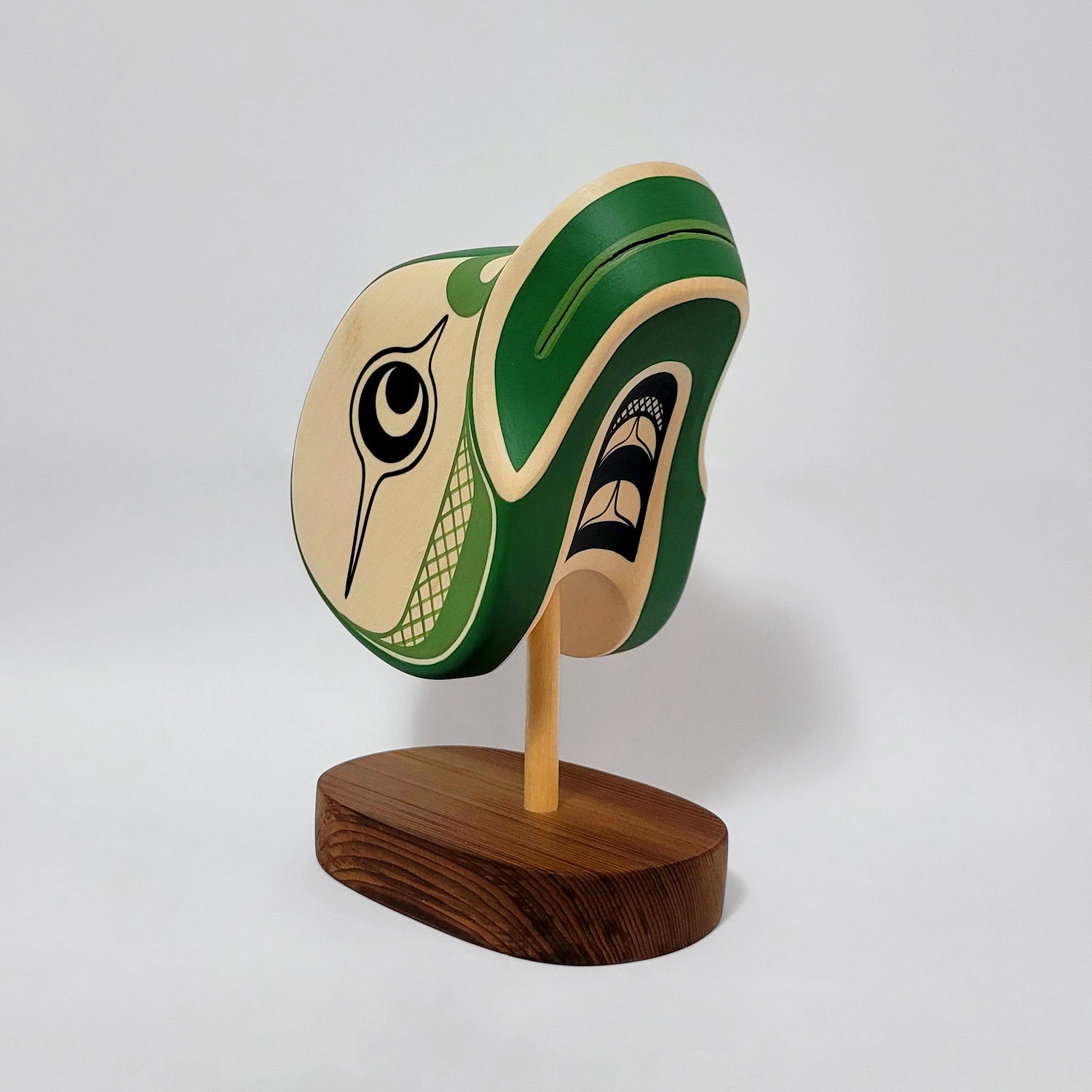 Frog Maskette by Kwakwaka'wakw artist Rod Smith