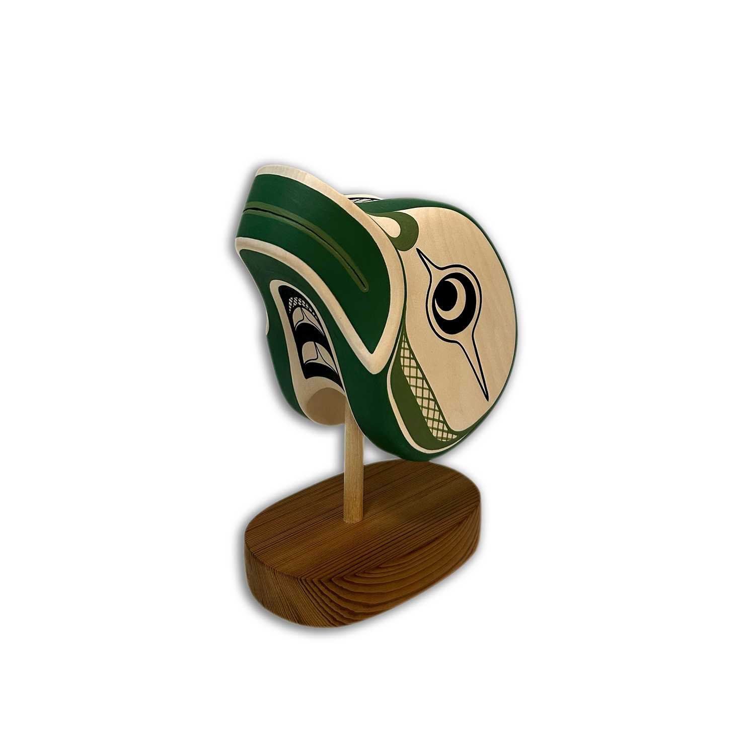 Frog Maskette by Kwakwaka'wakw artist Rod Smith