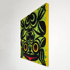 Frog Painting by Coast Salish and Kwakwaka'wakw artist Maynard Johnny Jr.