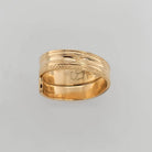 Gold Eagle Wrap Ring by Haida artist Carmen Goertzen