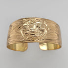 Gold Moon Embracing the Sun Bracelet by Tsimshian artist Bill Helin