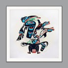 Haida Drum Design Print by Haida artist Randy Pryce