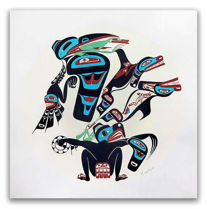 Orca Inuktitut Inuit Killer Whale Art