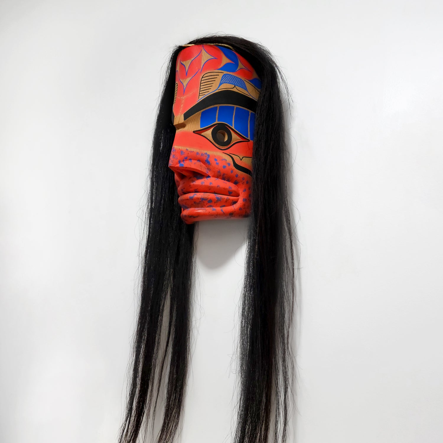 Human Mask by Nuu-chah-nulth carver Patrick Amos