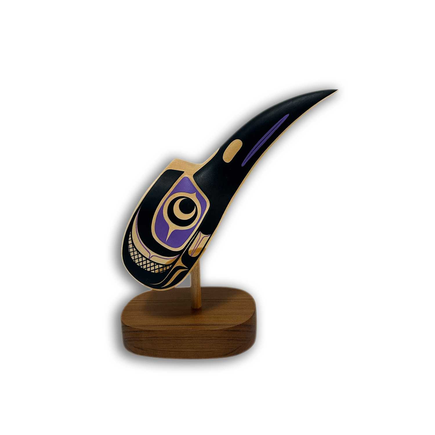 Hummingbird Maskette by Kwakwaka'wakw artist Rod Smith