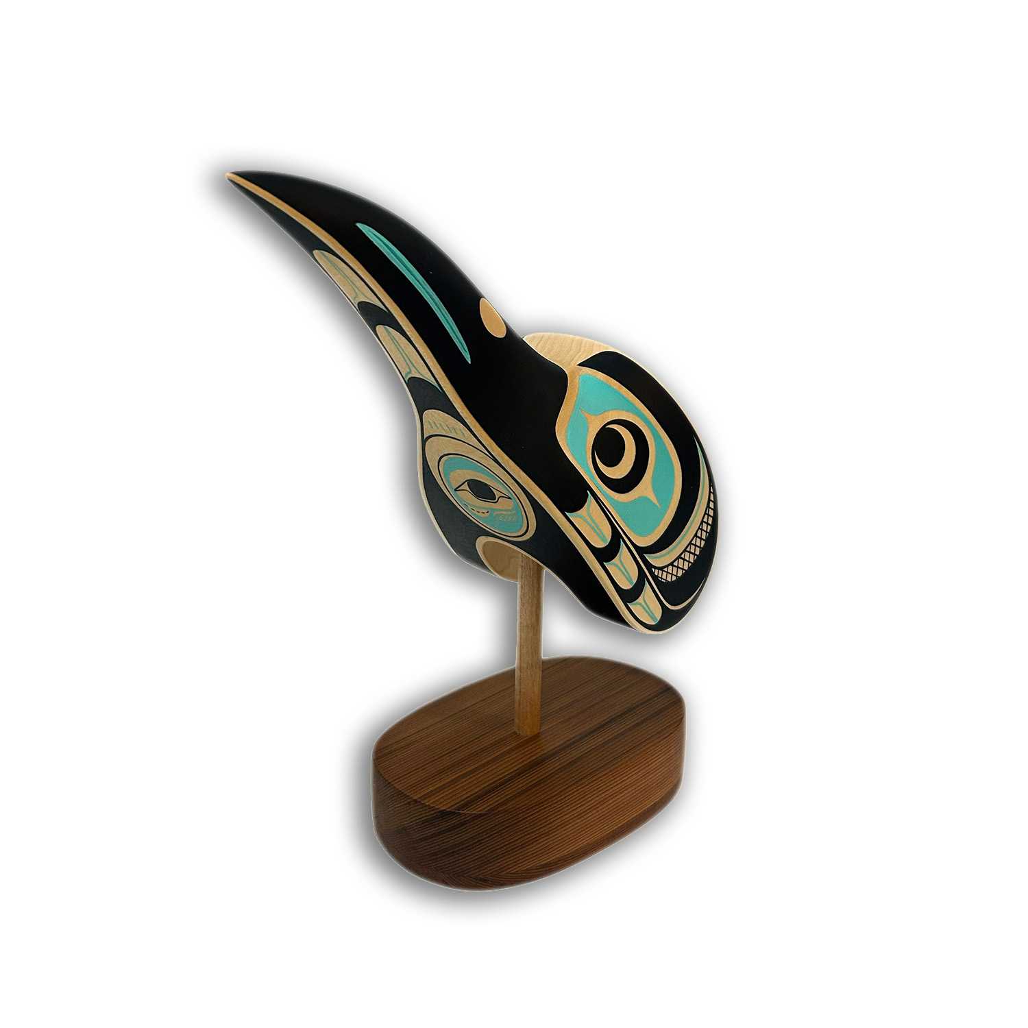 Hummingbird Maskette by Kwakwaka'wakw artist Rod Smith