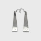 Silver and Gold Hummingbird Earrings by Cree artist Justin Rivard