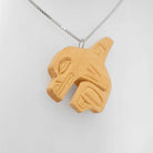 Cedar Killer Whale Pendant by Haida artist Leon Ridley