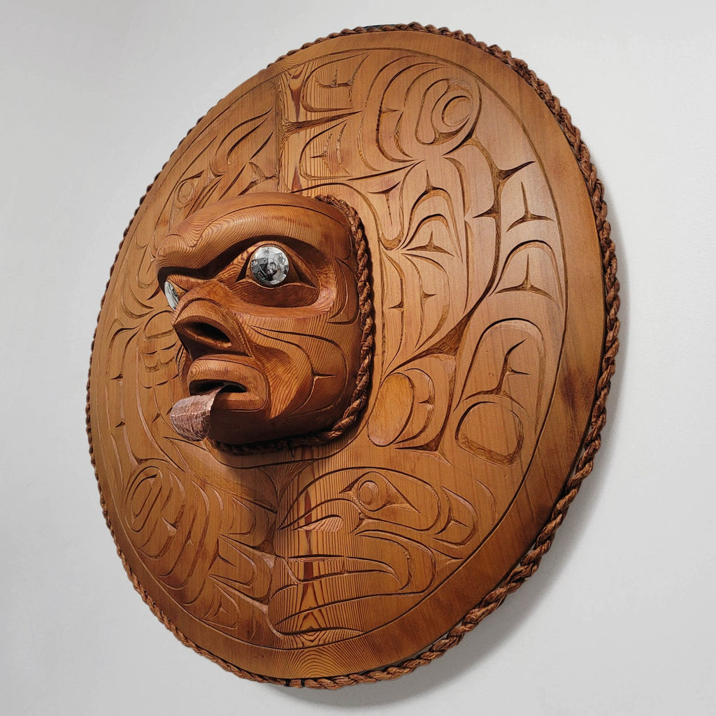 Killer Whale Hunting Sea Lion Mask by Kwakiutl artists Trevor Hunt and Tim Alfred