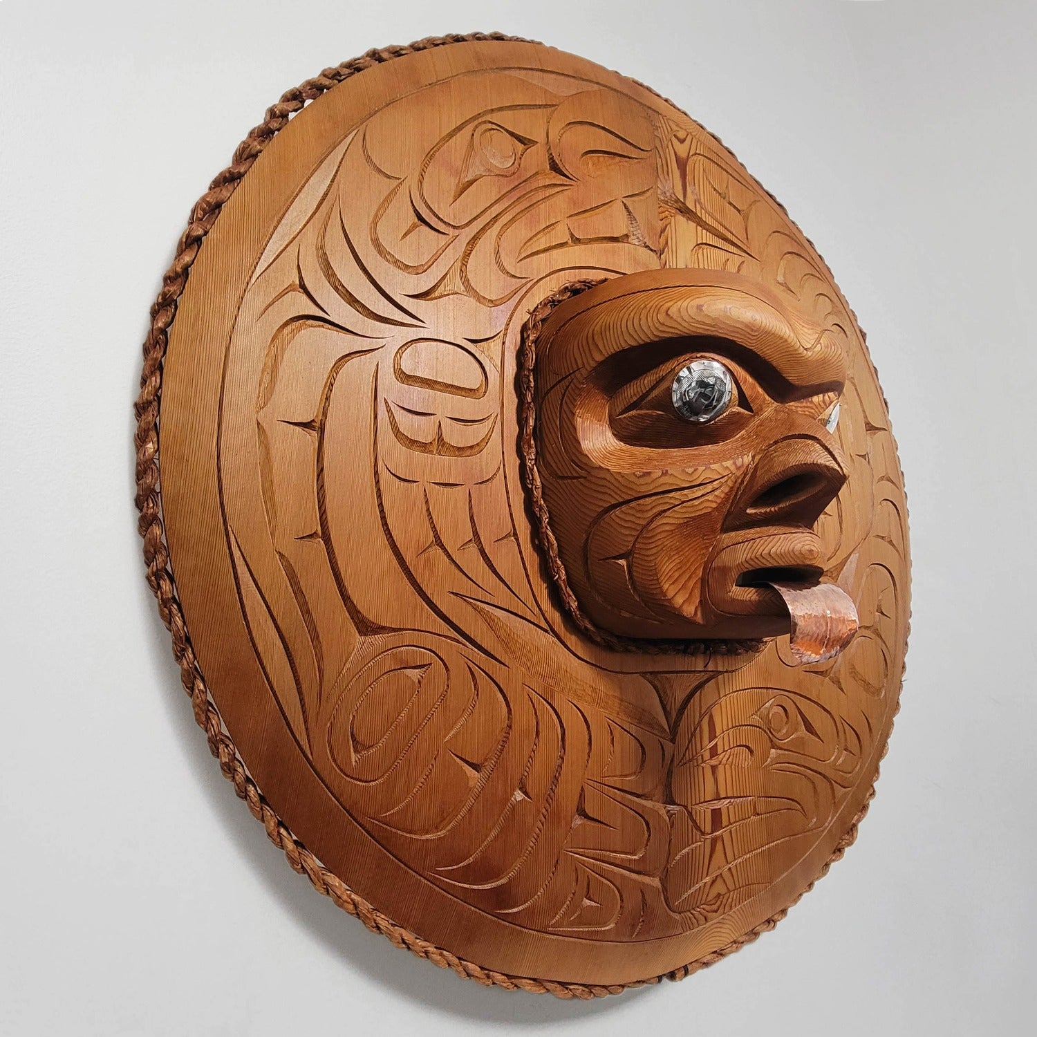 Killer Whale Hunting Sea Lion Mask by Kwakiutl artists Trevor Hunt and Tim Alfred