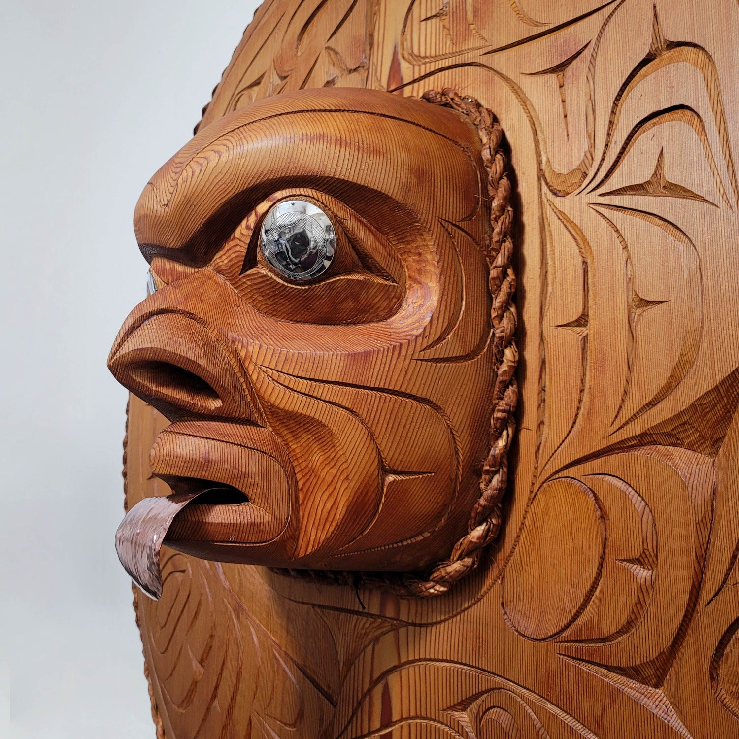 Killer Whale Hunting Sea Lion Mask by Kwakiutl artists Trevor Hunt and Tim Alfred