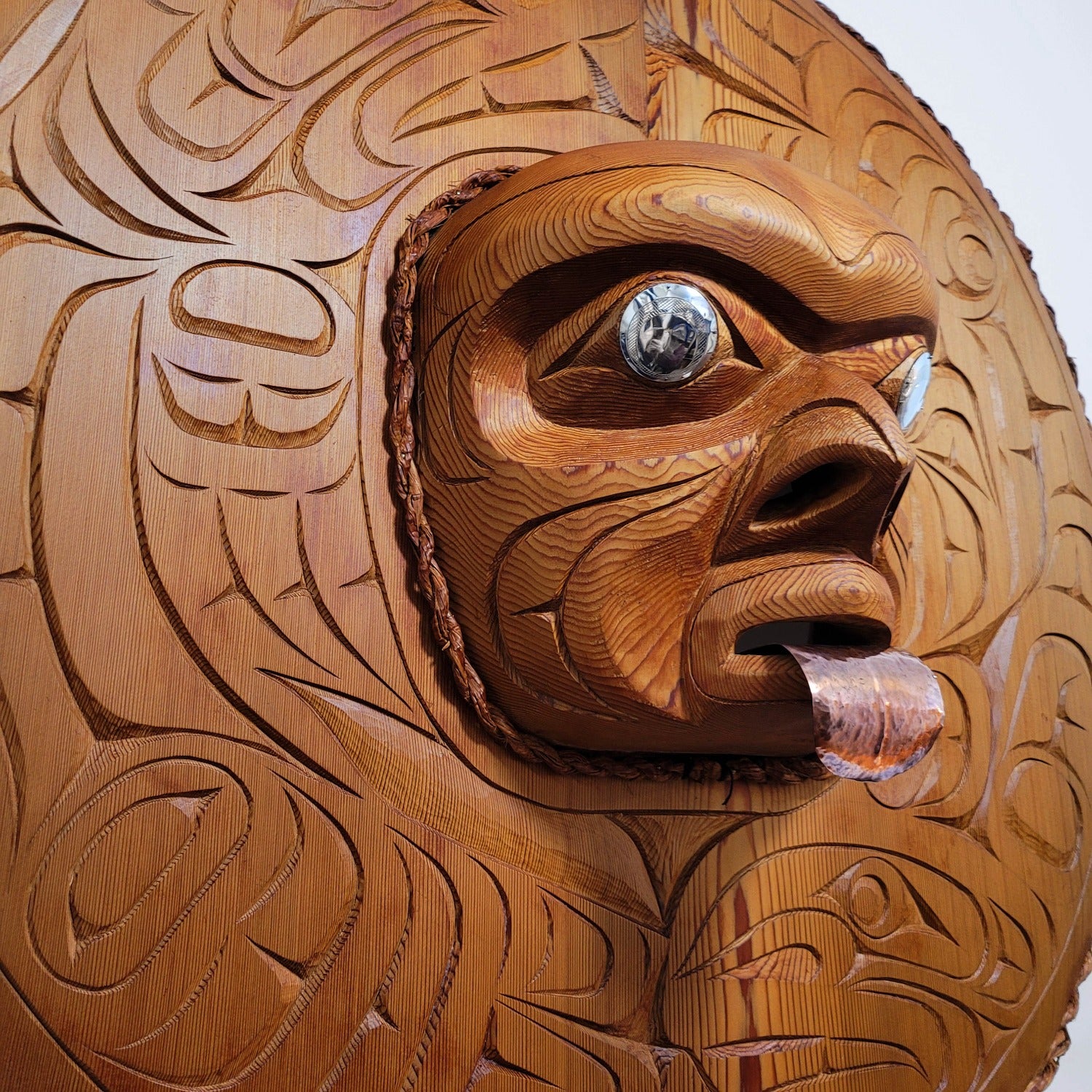 Killer Whale Hunting Sea Lion Mask by Kwakiutl artists Trevor Hunt and Tim Alfred