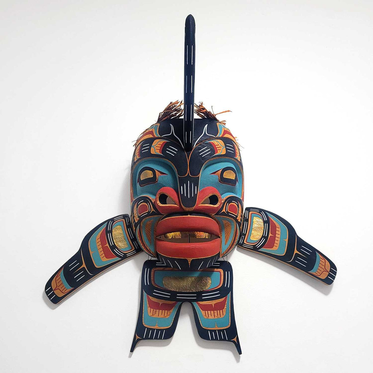 Kevin Mask Killer Whale Mask by Kevin Cranmer, Kwakwaka'wakw – Spirits of the West ...