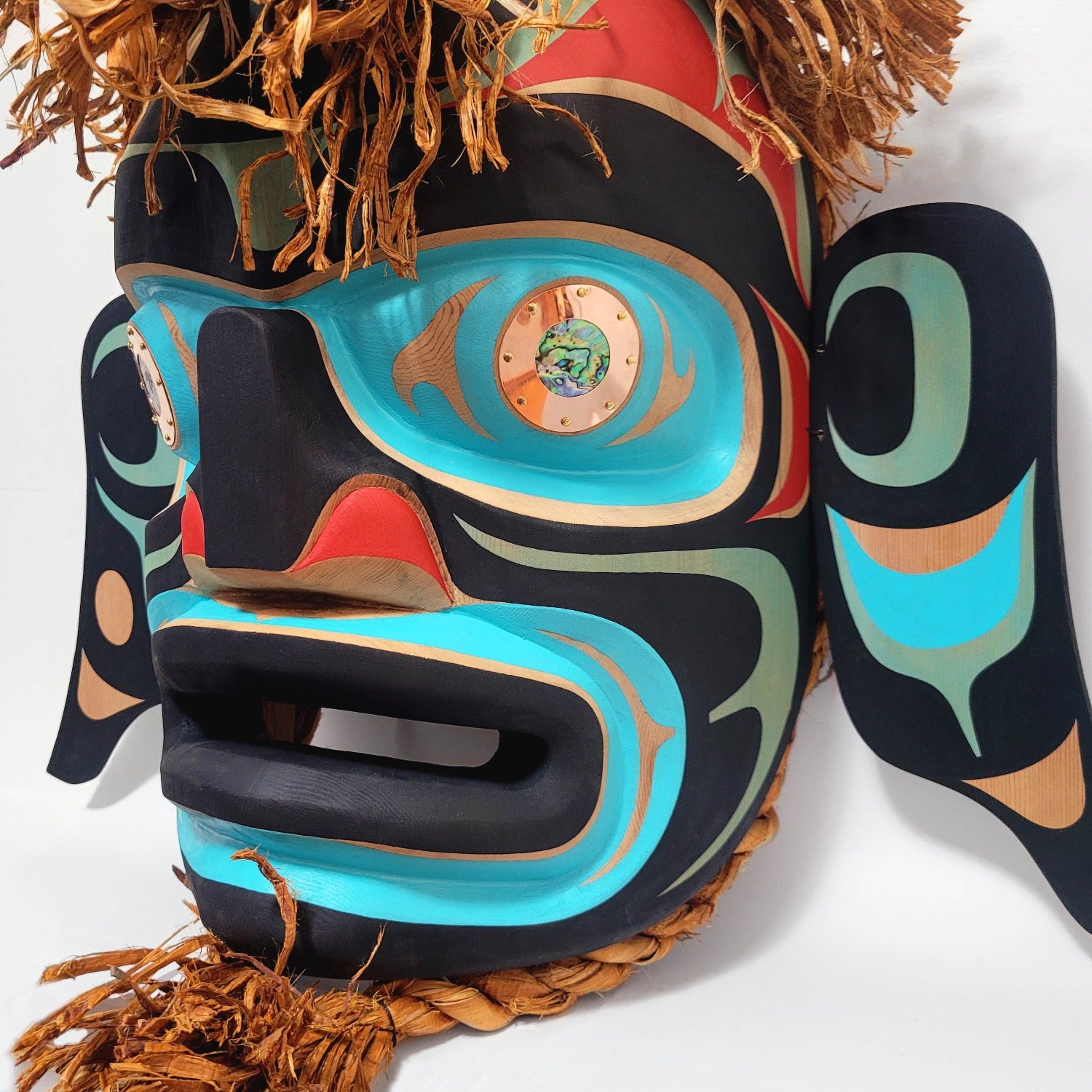 Killer Whale Transformation Mask by Kwakiutl artist Trevor Hunt