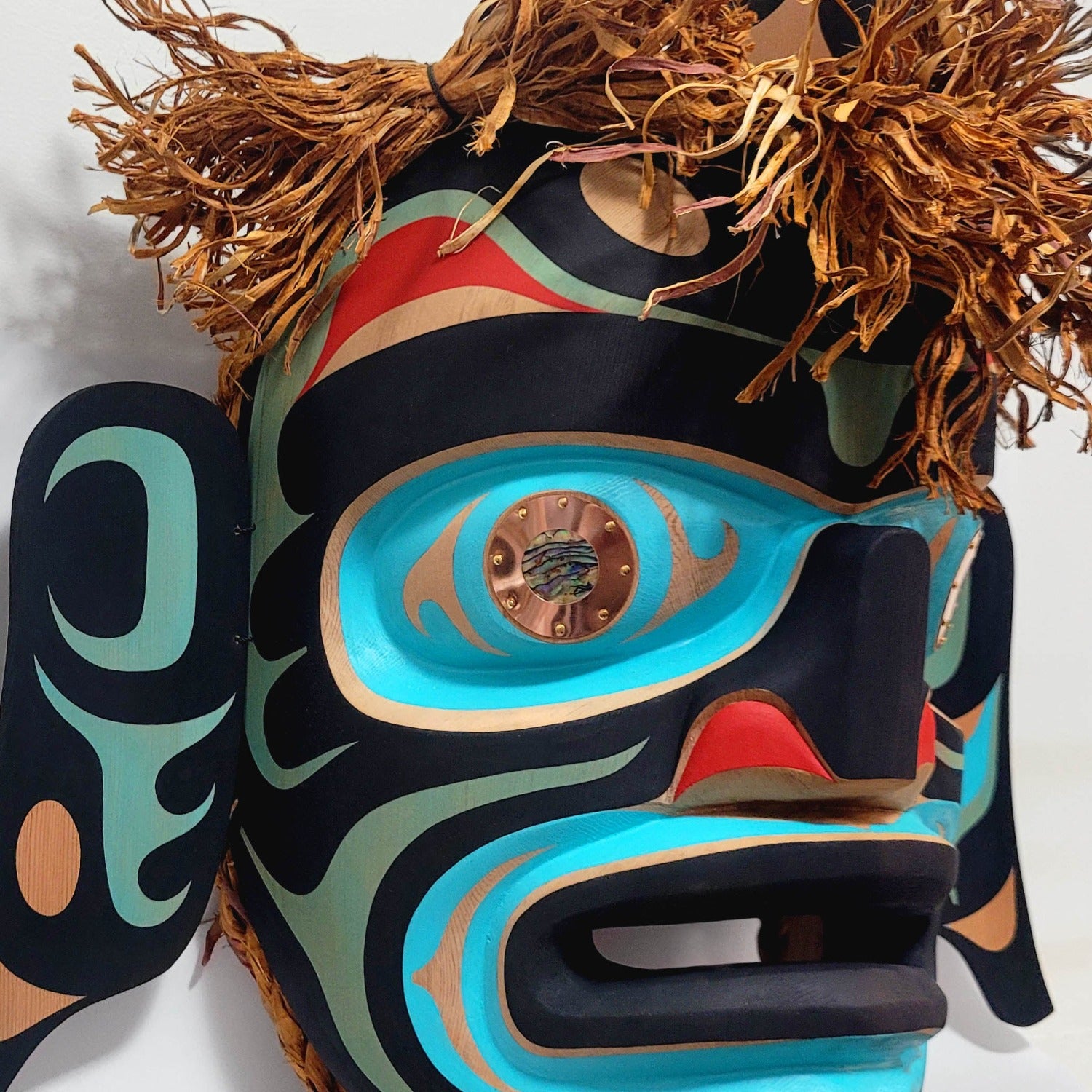 Killer Whale Transformation Mask by Kwakiutl artist Trevor Hunt