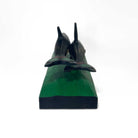 Killer Whales Sculpture by Kwakwaka'wakw artist Greg Henderson