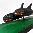 Killer Whales Sculpture by Kwakwaka'wakw artist Greg Henderson
