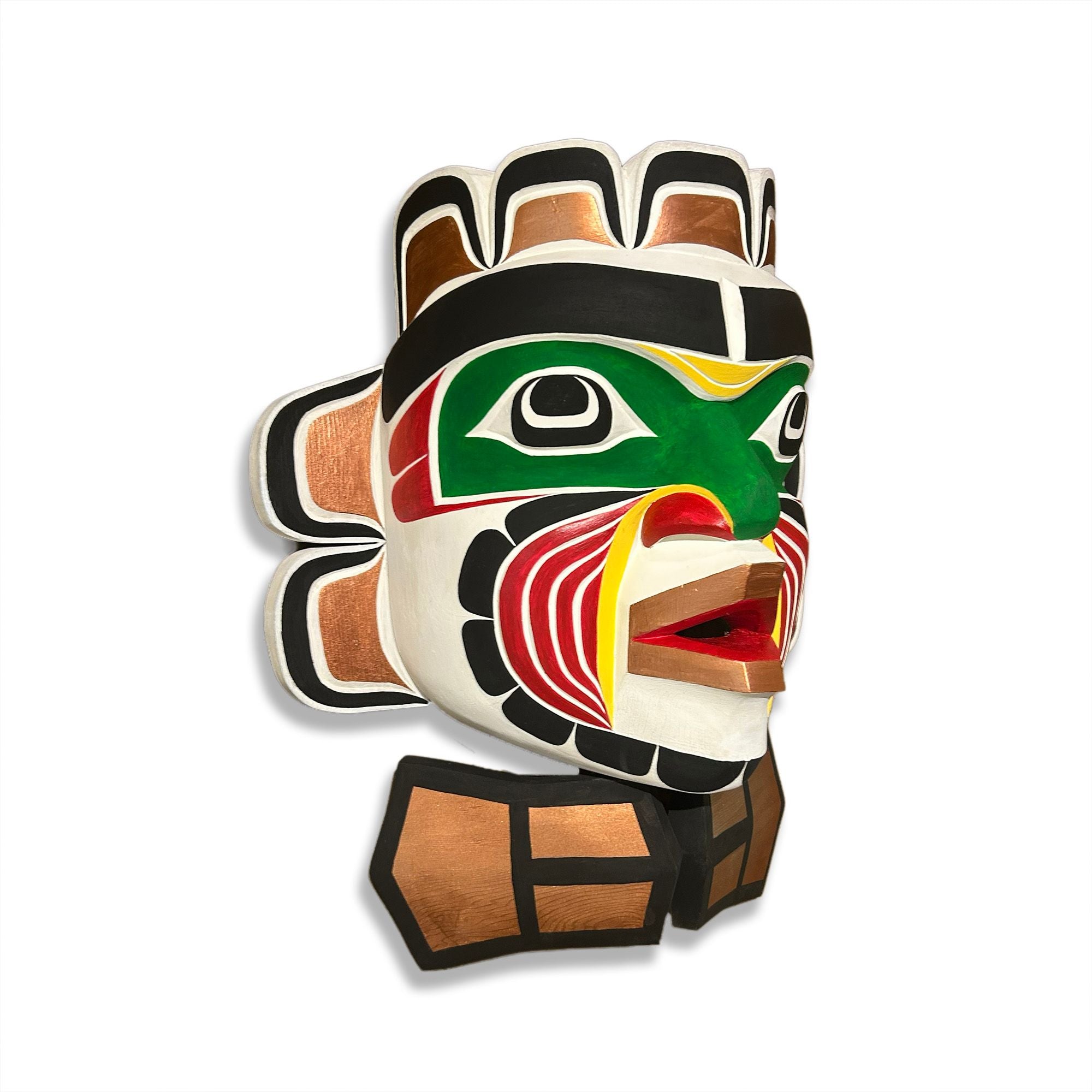 Komokwa Mask by Kwakwaka'wakw artist Gilbert Dawson