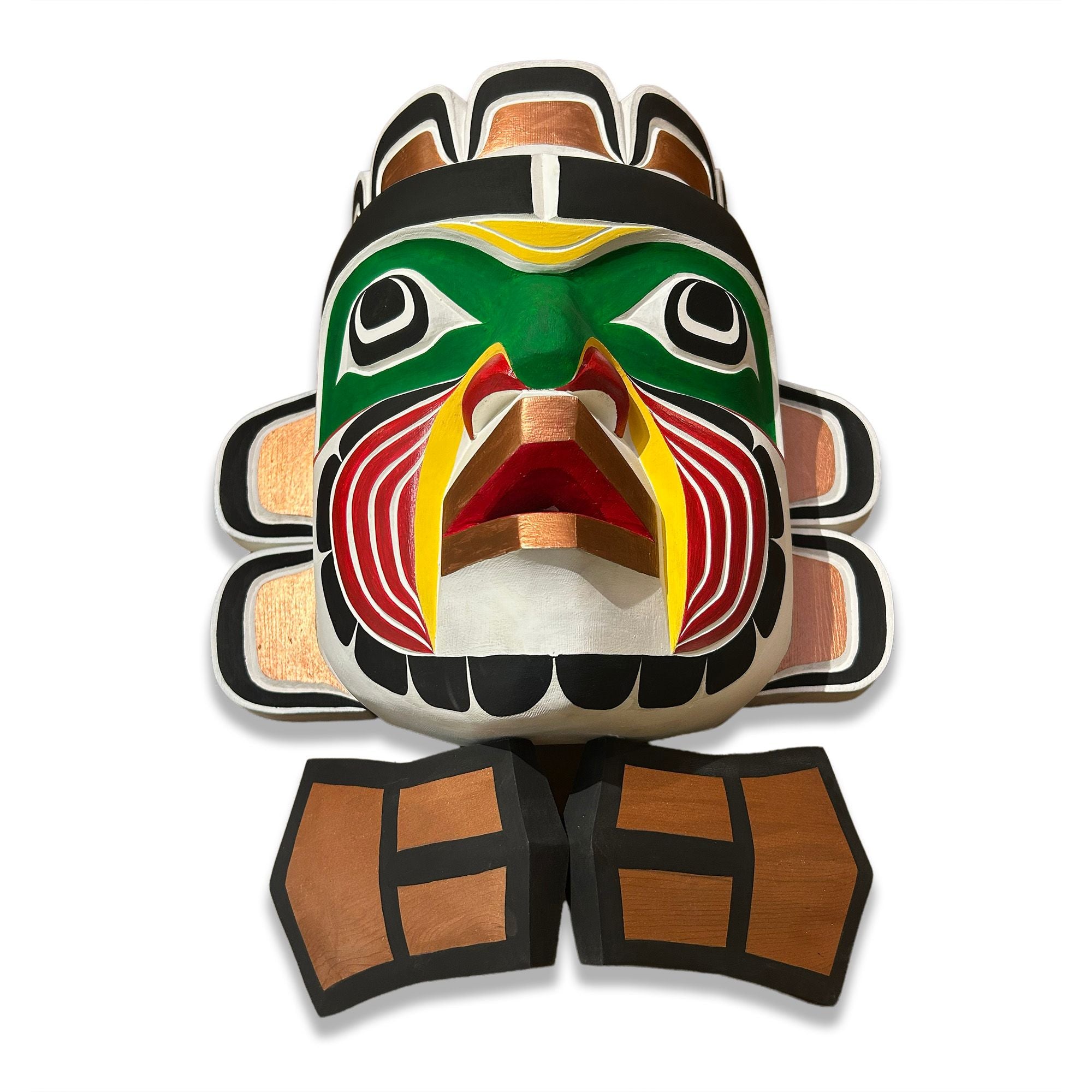 Komokwa Mask by Kwakwaka'wakw artist Gilbert Dawson