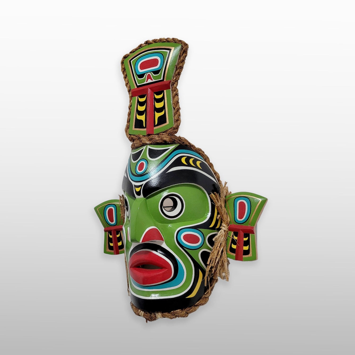 Chief of the Undersea Mask by Kwakwaka'wakw carver Eugene Isaac