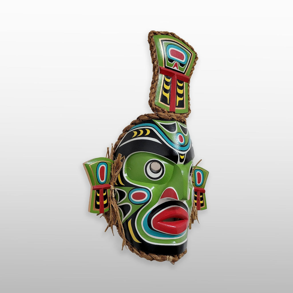 Chief of the Undersea Mask by Kwakwaka'wakw carver Eugene Isaac