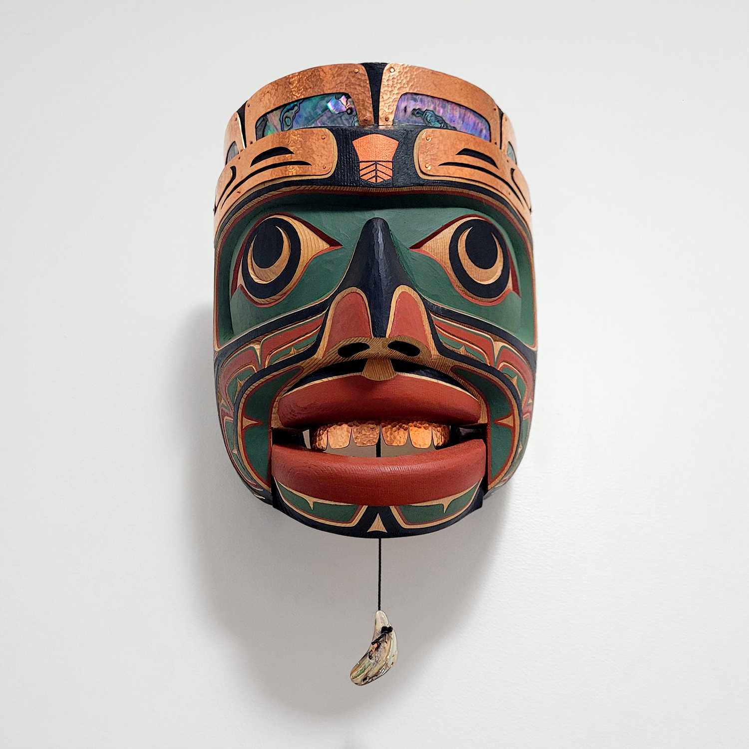 Chief of the Undersea World Mask by Kwakwaka'wakw artist Kevin Cranmer