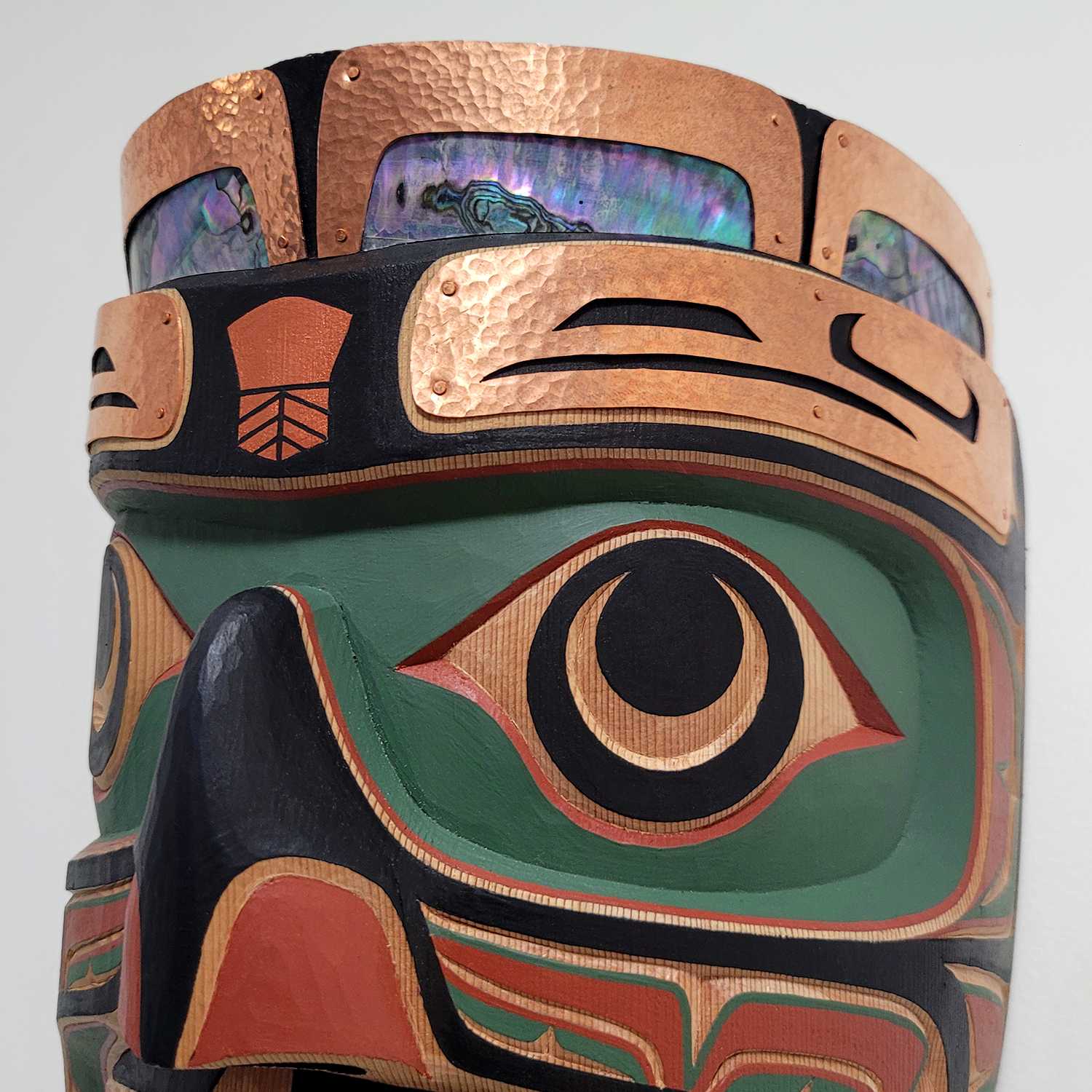 Chief of the Undersea World Mask by Kwakwaka'wakw artist Kevin Cranmer