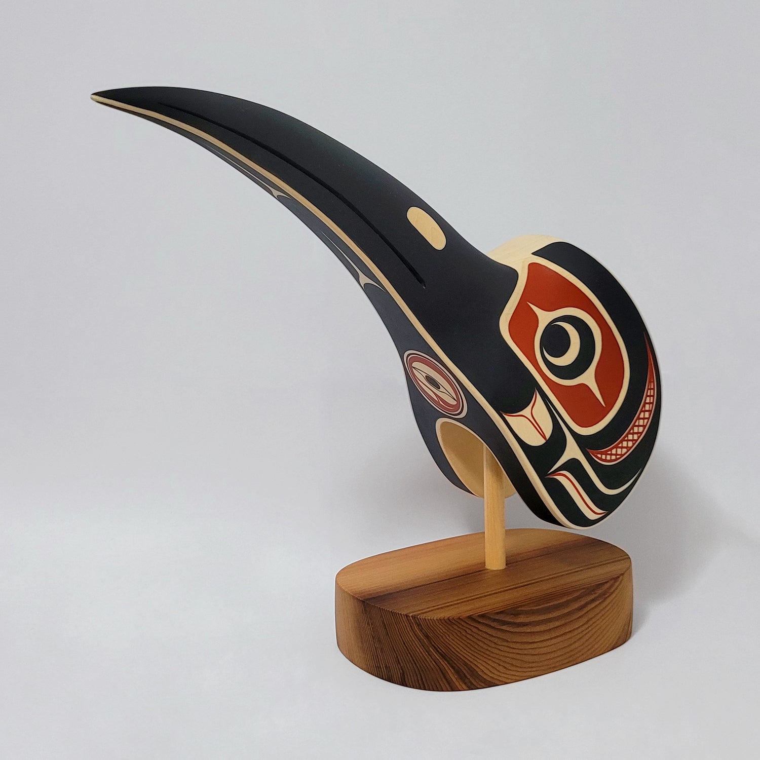 Hummingbird Maskette by Kwakwaka'wakw artist Rod Smith