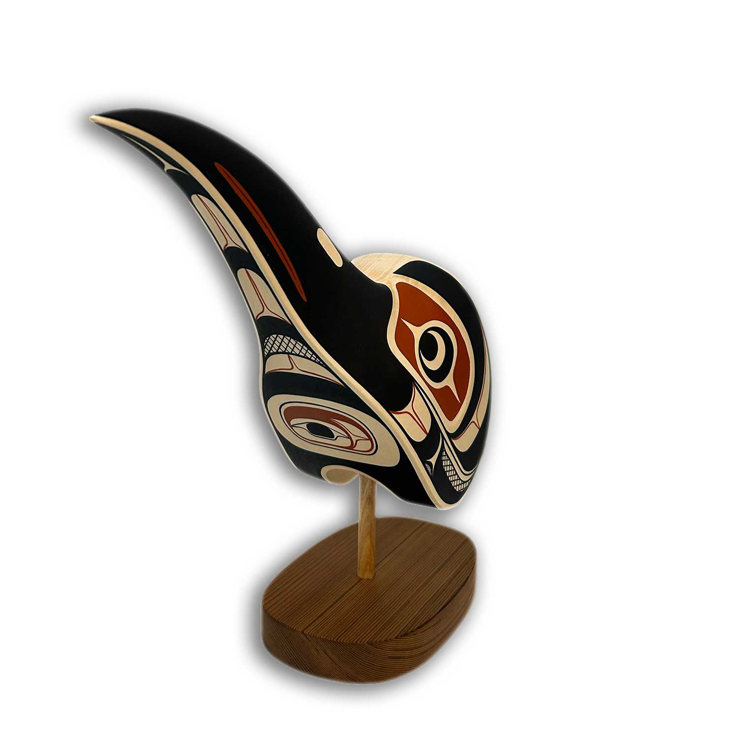 Large Hummingbird Maskette by Kwakwaka'wakw artist Rod Smith