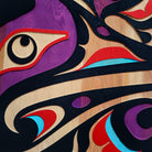 Native Cedar Hummingbird Panel by Kwakiutl artist Trevor Hunt