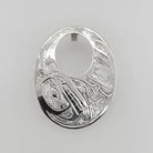 Silver Orca Pendant by Tsimshian artist Bill Helin