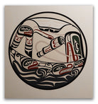 Queneesh Limited Edition Print by Kwakwaka'wakw Master Carver Calvin Hunt