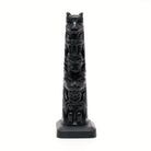 Argillite Totem Pole by Haida artist Lewis Collinson