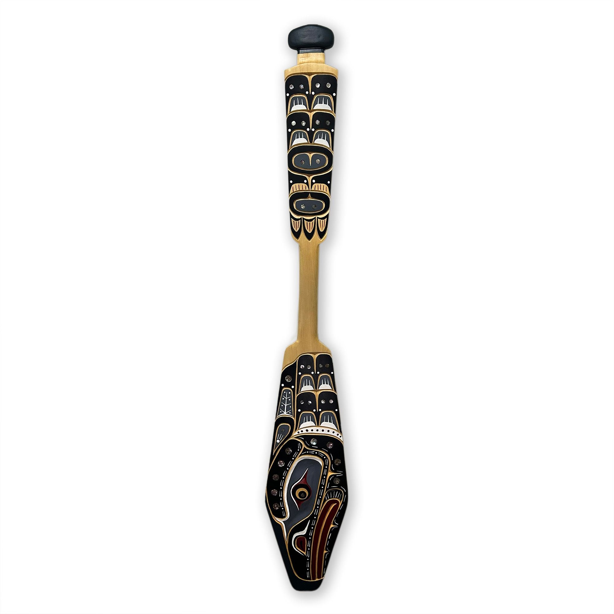 Loon Paddle by Kwakwaka'wakw artist Bill Henderson