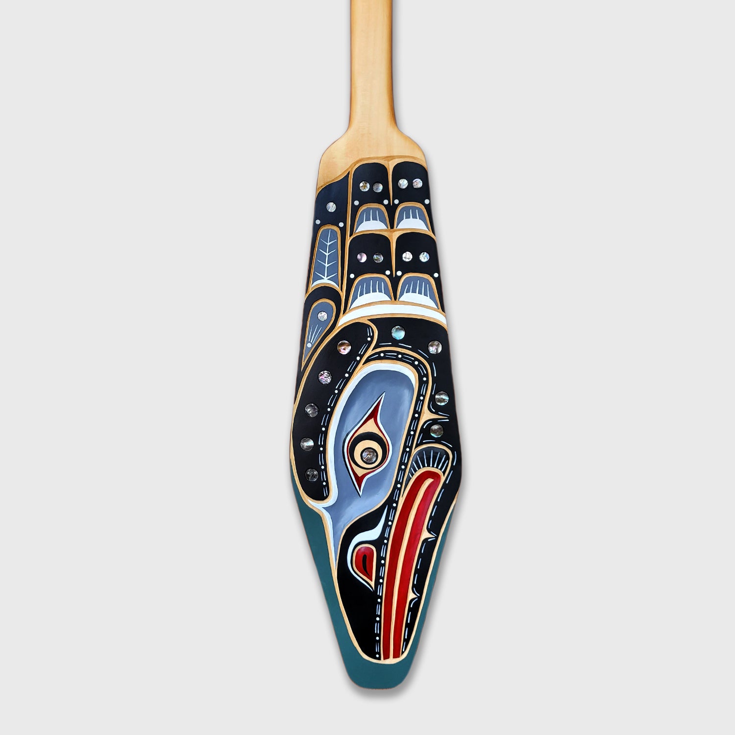 Loon Paddle by Kwakwaka'wakw Master Carver Bill Henderson