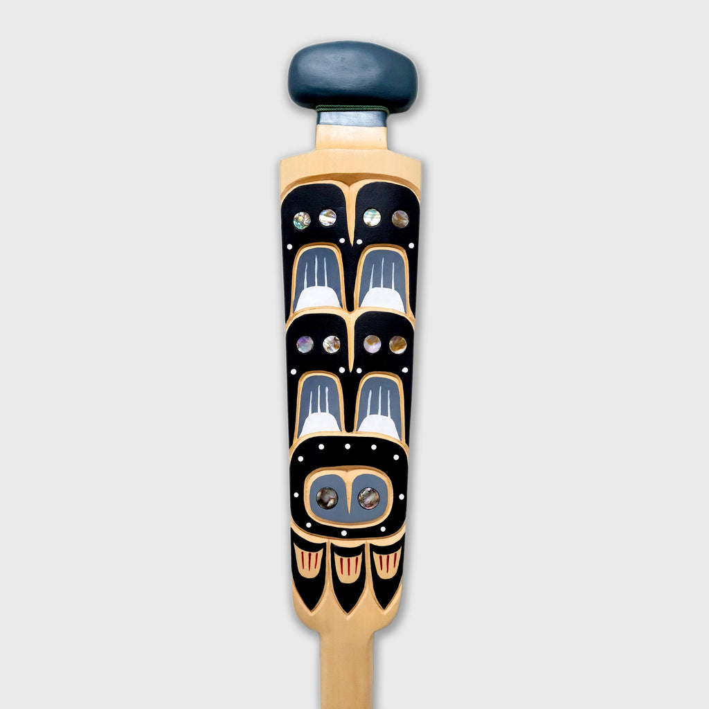 Indigenous Loon Paddle by Kwakwaka'wakw carver Bill Henderson