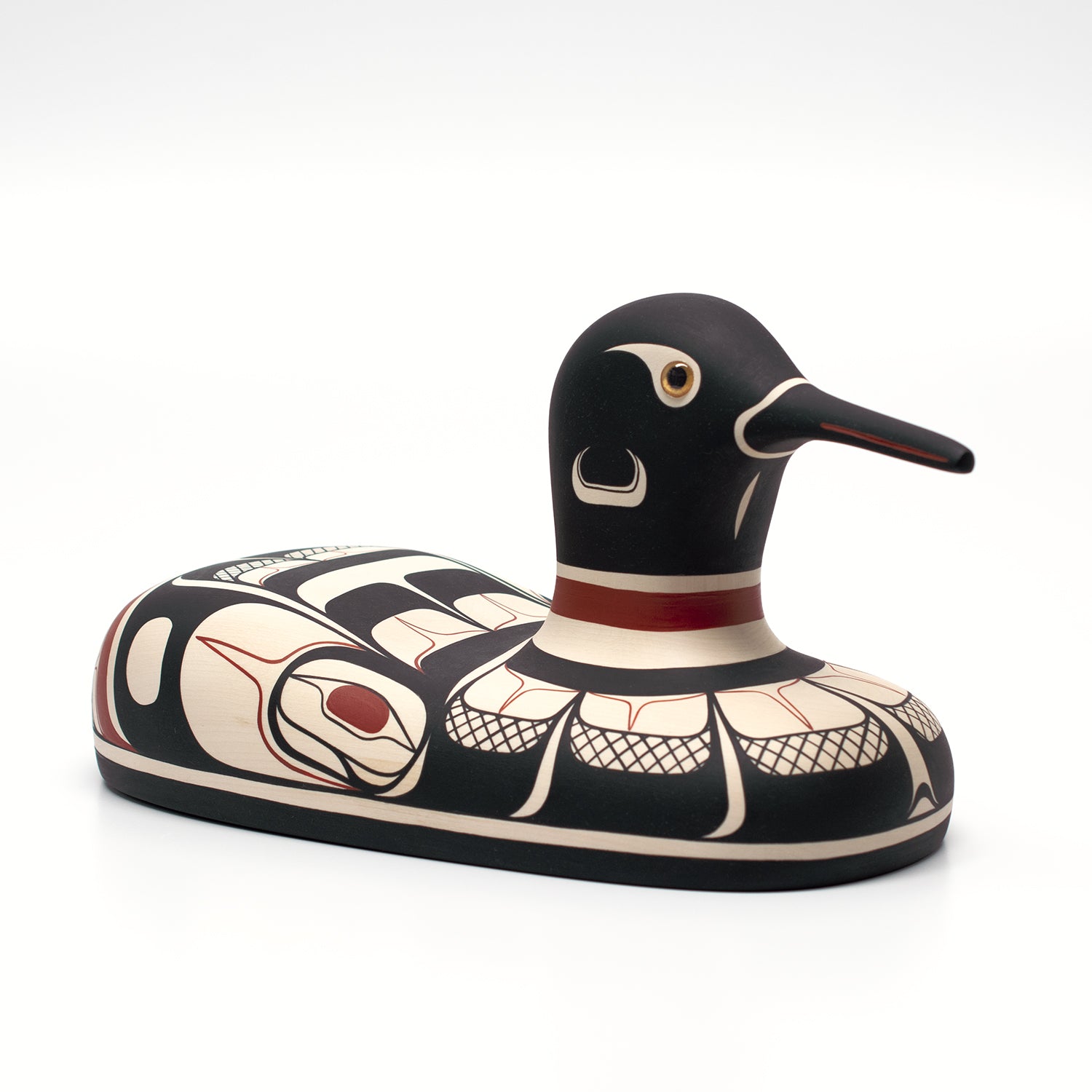 Loon Sculpture by Kwakwaka'wakw artist Rod Smith