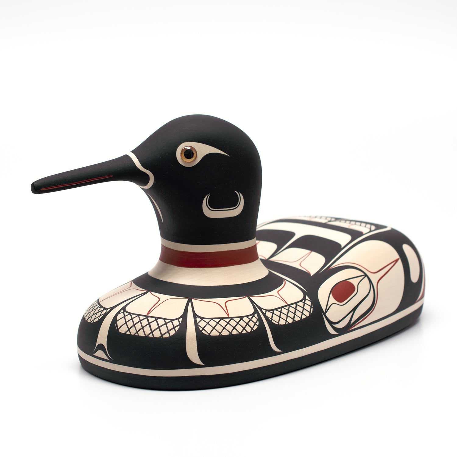 Loon Sculpture by Kwakwaka'wakw artist Rod Smith