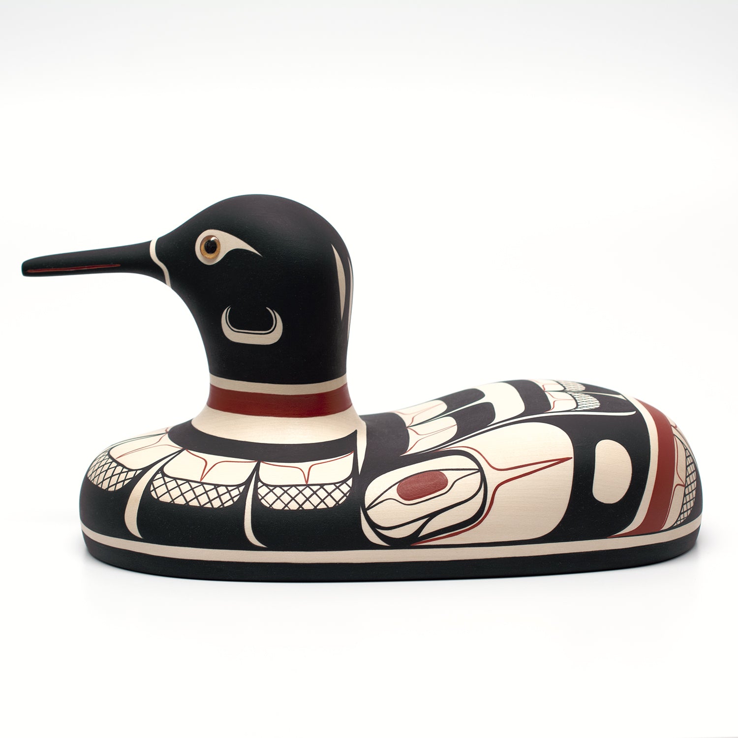 Loon Sculpture by Kwakwaka'wakw artist Rod Smith