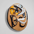 Moon Eclipse Cedar Panel by Nuu-chah-nulth artist Tim Paul