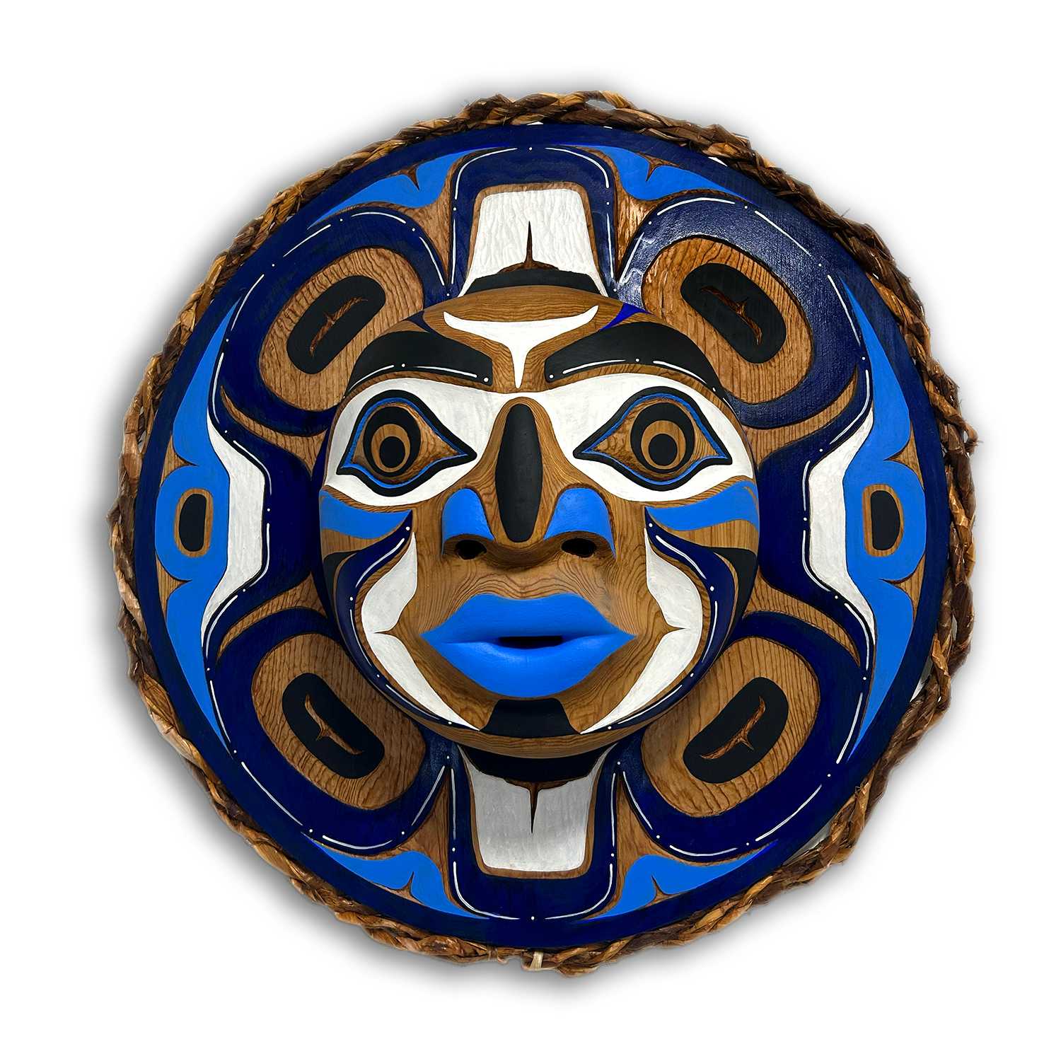 Moon Mask by Kwakwaka'wakw Artist Quinn James