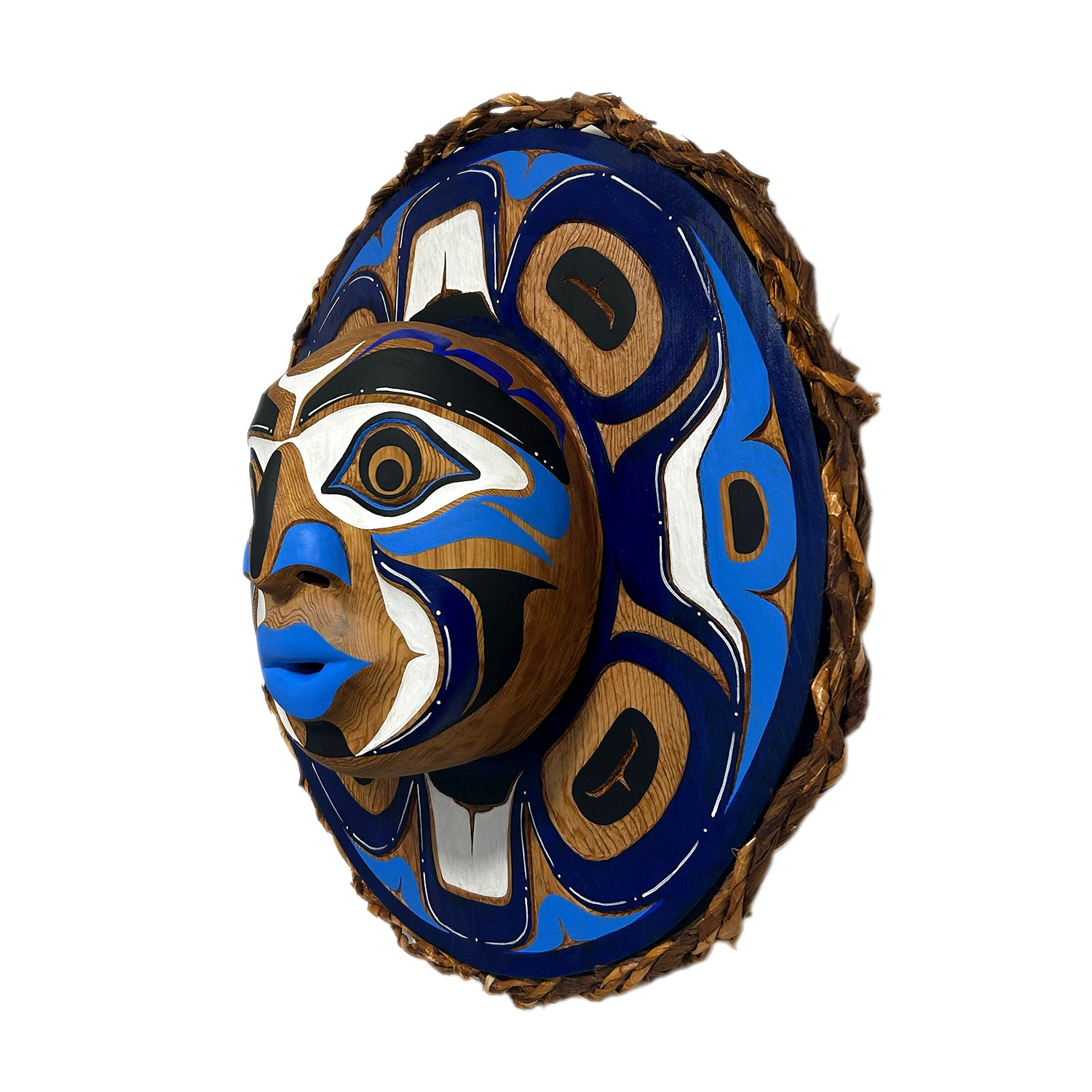 Moon Mask by Kwakwaka'wakw artist Quinn James