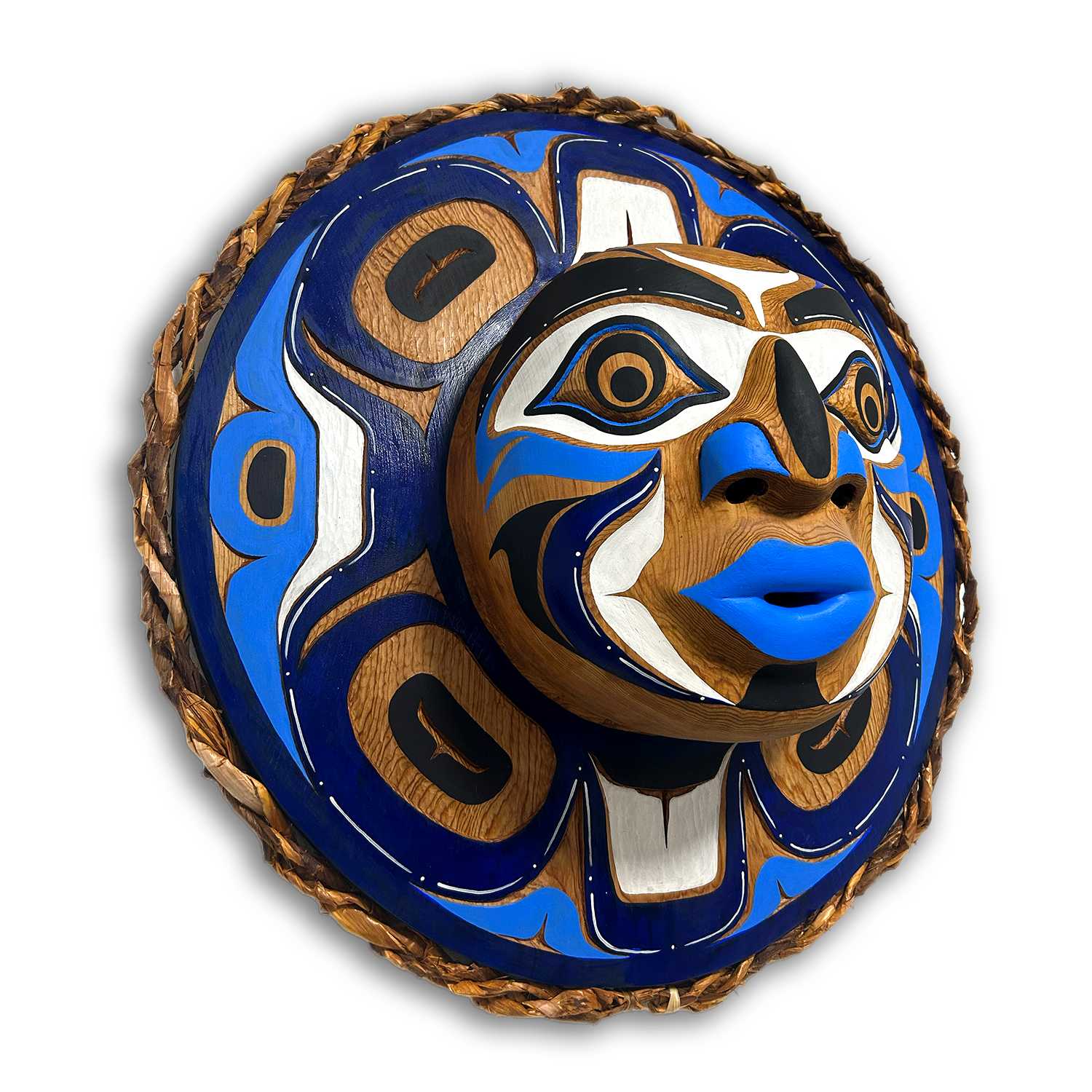 Moon Mask by Kwakwaka'wakw Artist Quinn James