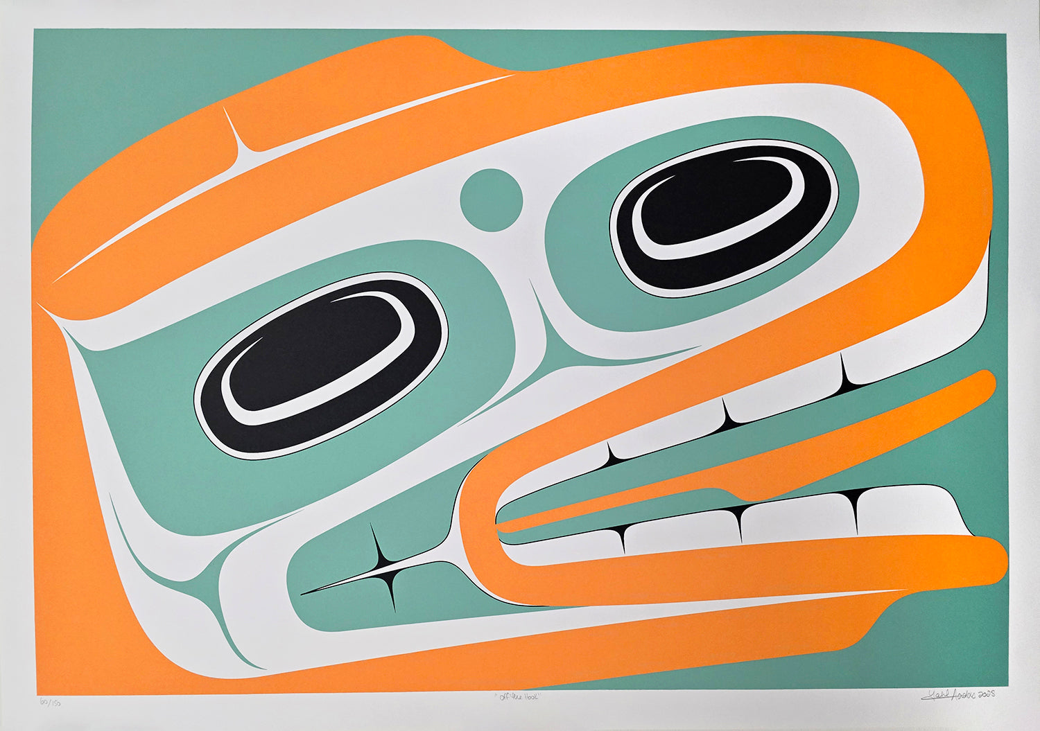 Off The Hook Limited Edition Print by Haida artist Cori Savard