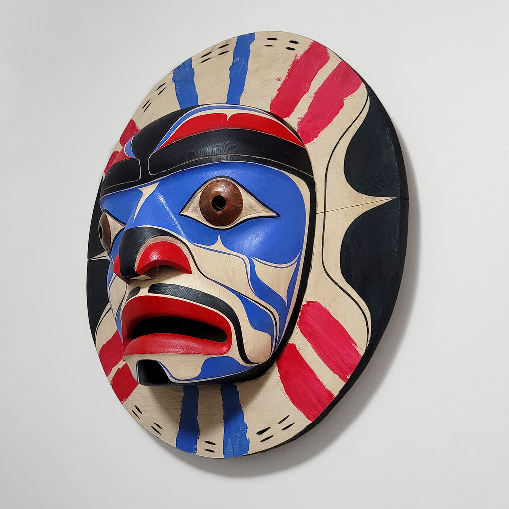 Old Moon Mask by Kwakwaka'wakw carver Dwayne Simeon